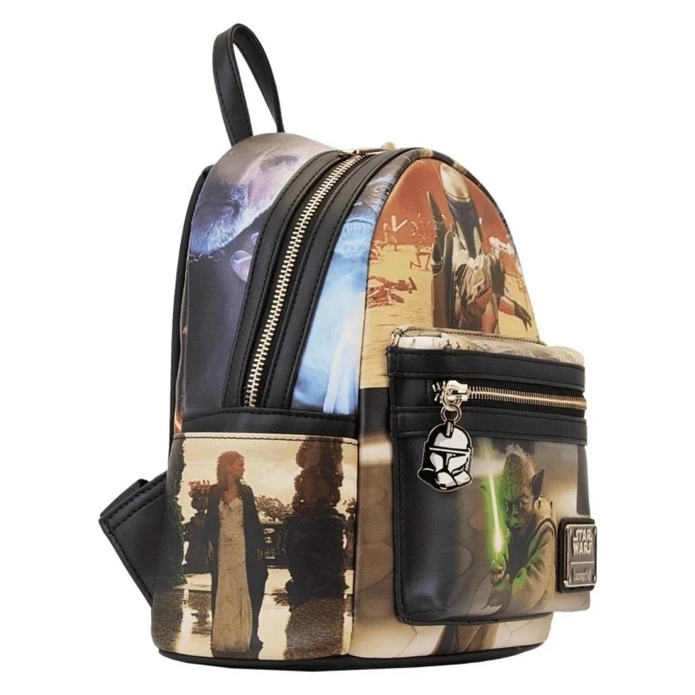 Loungefly Disney Star Wars Episode II‎ Attack of the Clones Scene Backpack